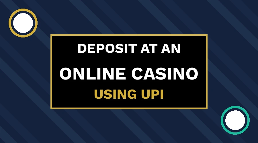 UPI casino in India